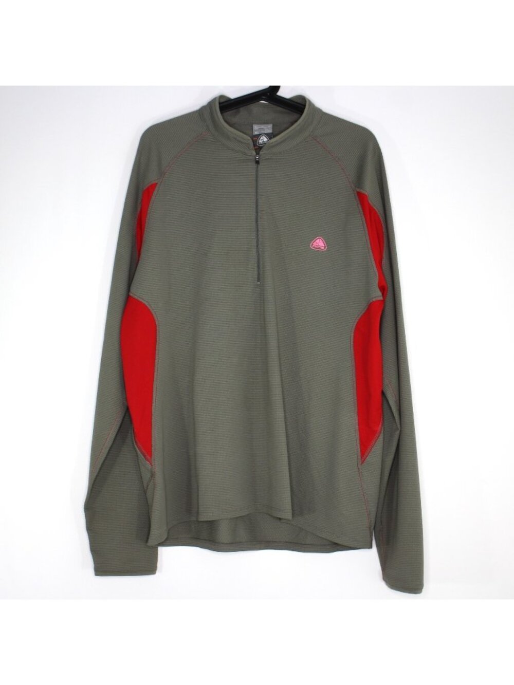 Vintage Nike ACG Men XL Textured Gorpcore Long Sleeve 1/4 Zip G1550